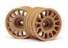 HPI WR8 Rally Off Road Wheels - 48 x 33mm - Bronze (2)