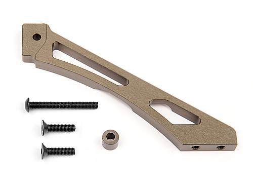 HPI Hard Anodized Alloy Rear Brace for WR8 / Bullet