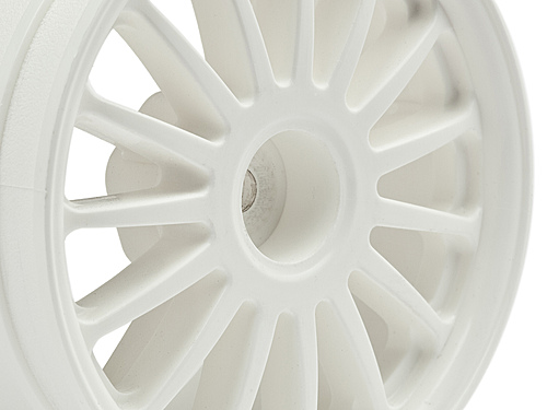 HPI WR8 White Tarmac Wheels (2) - 57 x 35mm