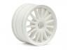 HPI WR8 White Tarmac Wheels (2) - 57 x 35mm