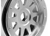 HPI Tr-10 Glue-Lock Wheel Matte Chrome (120X60mm/2Pcs)