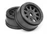 HPI Tr-10 Glue-Lock Wheel Gunmetal (120X60mm/2Pcs)