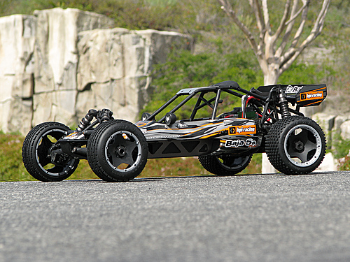 HPI Baja 5B-1F Pre Painted Body - Stock on HPI Baja 5B Flux