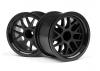 HPI Bbs Spoke Wheel 48X34mm Black (14mm Offset/2Pcs)