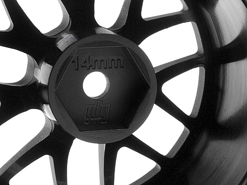 HPI Bbs Spoke Wheel 48X34mm Black (14mm Offset/2Pcs)