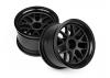 HPI Bbs Spoke Wheel 48X34mm Black (14mm Offset/2Pcs)