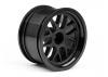 HPI Bbs Spoke Wheel 48X31mm Black (9mm Offset/2Pcs)