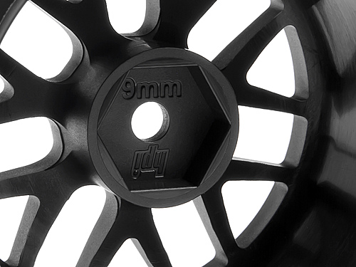 HPI Bbs Spoke Wheel 48X31mm Black (9mm Offset/2Pcs)