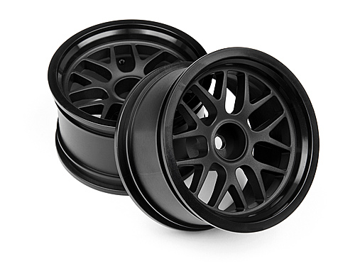 HPI Bbs Spoke Wheel 48X31mm Black (9mm Offset/2Pcs)