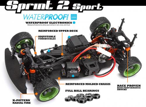 HPI Sprint 2 - 1969 Mustang RTR-X Vaughn Gittin