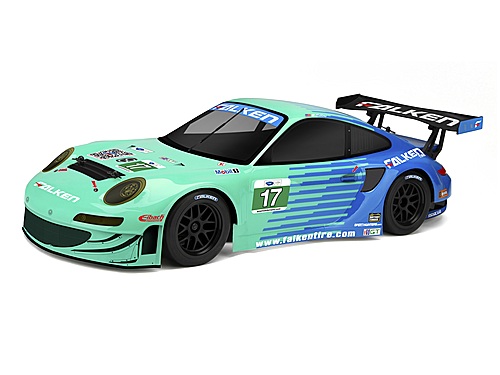 HPI Porsche 911 GR3 RSR Clear Bodyshell - 206mm