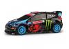 HPI Ford Fiesta HFHV Bodyshell - Pre Painted Ken Block 2013 Colours - Fits HPI WR8
