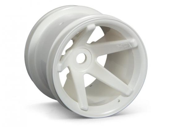 HPI S.S. MT Wheels White Front