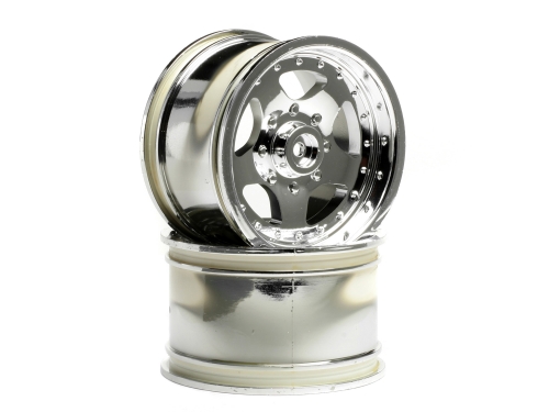 HPI Classic King 2.2 Wheels - Chrome