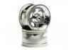 HPI Classic King 2.2 Wheels - Chrome