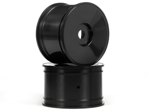 Dish Wheel Black 88X56mm/2Pcs 17mm Hex Savage / Hellfire - 2 Pcs