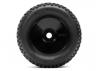 Dish Wheel Black 88X56mm/2Pcs 17mm Hex Savage / Hellfire - 2 Pcs