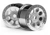 HPI Mag 8 Monster Truck Wheels - 3.2 Inch Diameter - 17mm Hex - Savage XL Standard Fit - Pair