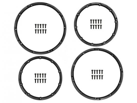 Wheel Bead Lock Rings - Black (For 2 Wheels)