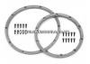 Wheel Bead Lock Rings - Silver (For 2 Wheels)