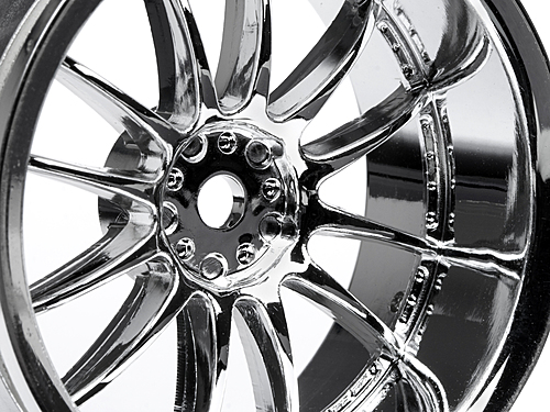 Work XSA 03C Touring Car Wheel 26mm Chrome (6mm Offset 2 Pcs)