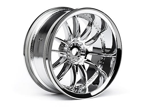Work XSA 03C Touring Car Wheel 26mm Chrome (6mm Offset 2 Pcs)