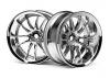 Work XSA 03C Touring Car Wheel 26mm Chrome (9mm Offset 2 Pcs)