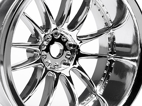 Work XSA 03C Touring Car Wheel 26mm Chrome (9mm Offset 2 Pcs)