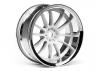 Work XSA 03C Touring Car Wheel 26mm Chrome/White (6mm Offset 2 Pcs)