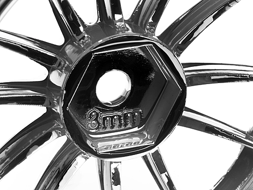 Work XSA 02C Wheel 26mm Chrome/Gold (3mm Offset)