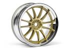 Work XSA 02C Wheel 26mm Chrome/Gold (3mm Offset) ** CLEARANCE **