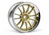 Work XSA 02C Wheel 26mm Chrome/Gold (3mm Offset)