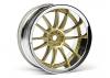 Work XSA 02C Wheel 26mm Chrome/Gold (6mm Offset