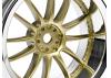 Work XSA 02C Wheel 26mm Chrome/Gold (6mm Offset