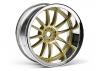 Work XSA 02C Wheel 26mm Chrome/Gold (9mm Offset)