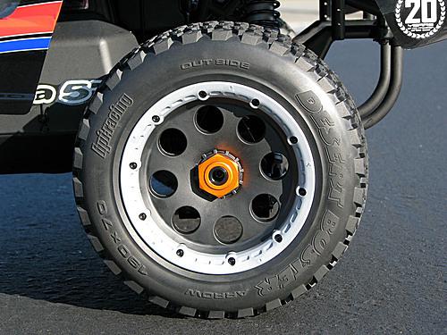Outlaw Wheel Black 120x65mm/-10mm Offset (2Pcs)
