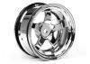 Work Meister S1 Wheel 26mm Chrome 6mm Offset