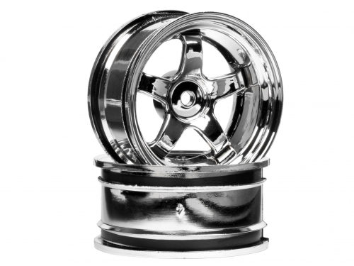 Work Meister S1 Wheel 26mm Chrome 6mm Offset