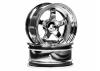 Work Meister S1 Wheel 26mm Chrome 6mm Offset
