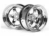 Work Meister S1 Wheel 26mm Chrome 6mm Offset