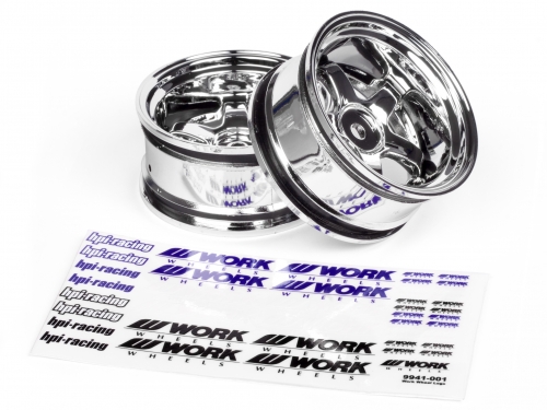 Work Meister S1 Wheel 26mm Chrome 9mm Offset