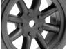 Vintage 8 Spoke Wheel 26mm Gunmetal 0mm Offset