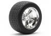 Vint 5 Spoke Whl 31mm/6mm Oset Shiny Chr for 31mm Vint. Tyres