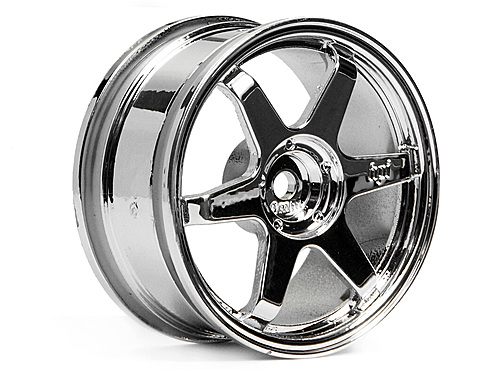 TE37 Wheel 26mm Chrome (0mm Offset)