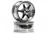 TE37 Wheel 26mm Chrome (0mm Offset)