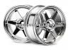 TE37 Wheel 26mm Chrome (0mm Offset)