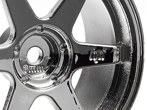 TE37 Wheel 26mm Chrome (3mm Offset)