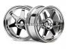 TE37 Wheel 26mm Chrome (3mm Offset)