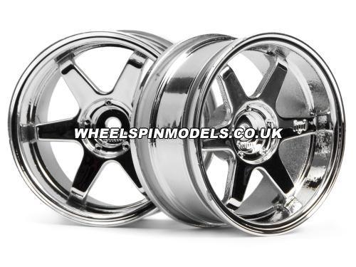 TE37 Wheel 26mm Chrome (6mm Offset)