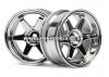 TE37 Wheel 26mm Chrome (6mm Offset)